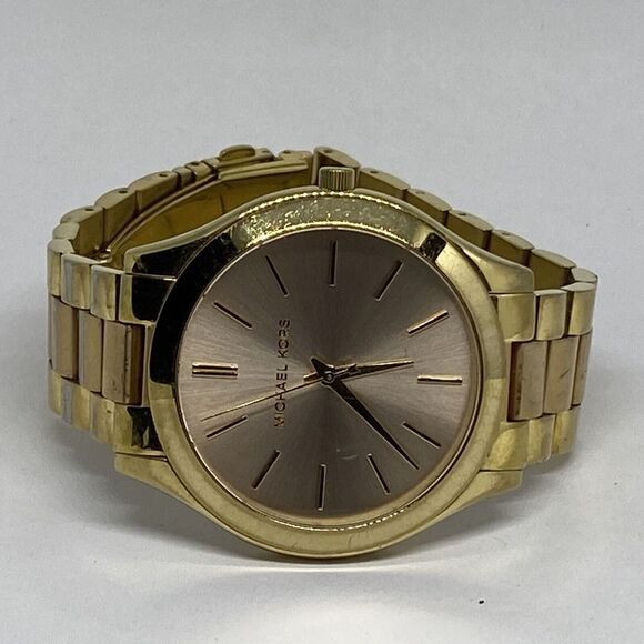 Michael Kors Slim Runway MK3493 Women's Stainless Steel Analog Dial Watch VK765 - Picture 7 of 12